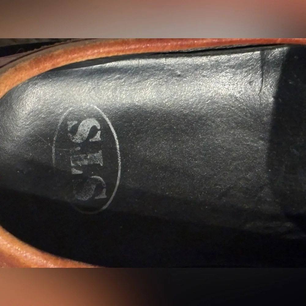 STS‎ Executive Steel Toe Penny Loafers - Brown Leather - Men's 10.5 M